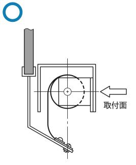 取付面