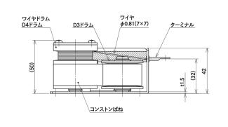 NWS-OD型(オイルダンパー付)規格品 | サンコースプリング株式会社