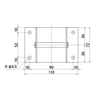 ブラケットSBR型規格品(CS型用) | サンコースプリング株式会社